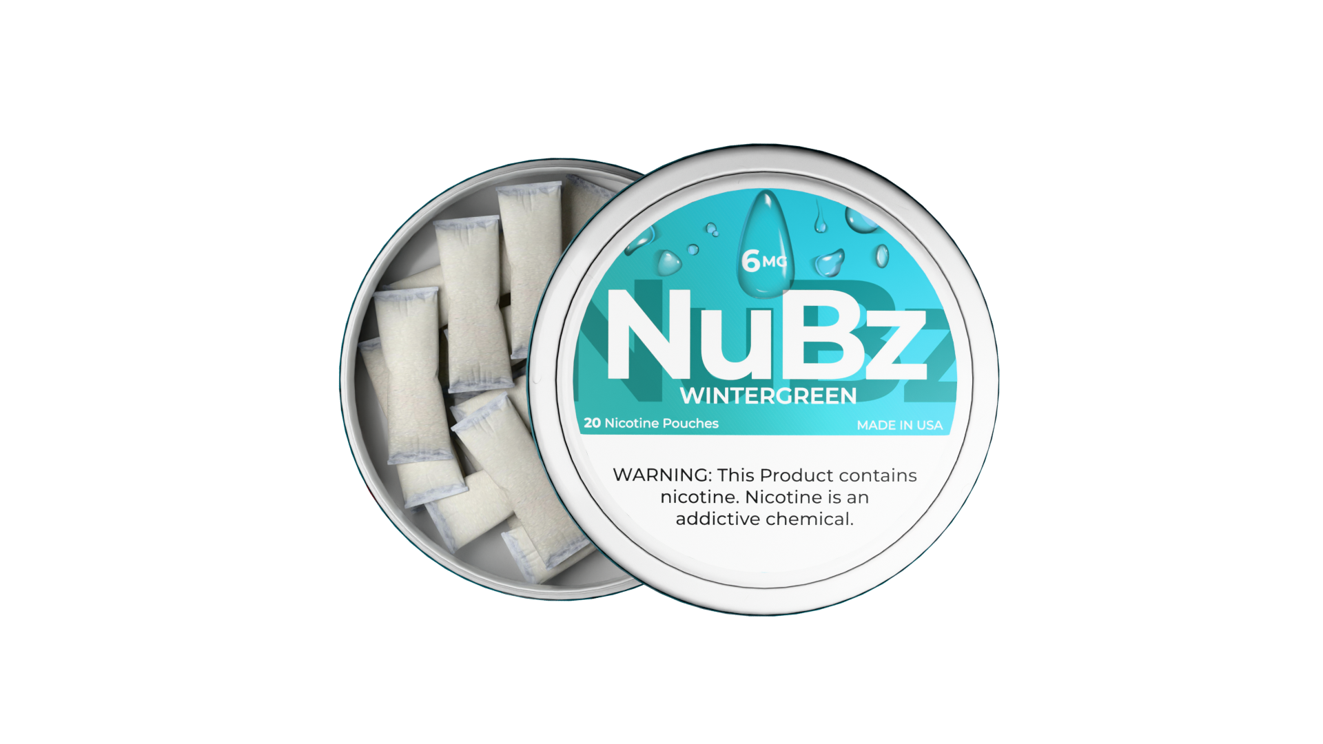 NuBz Wintergreen can