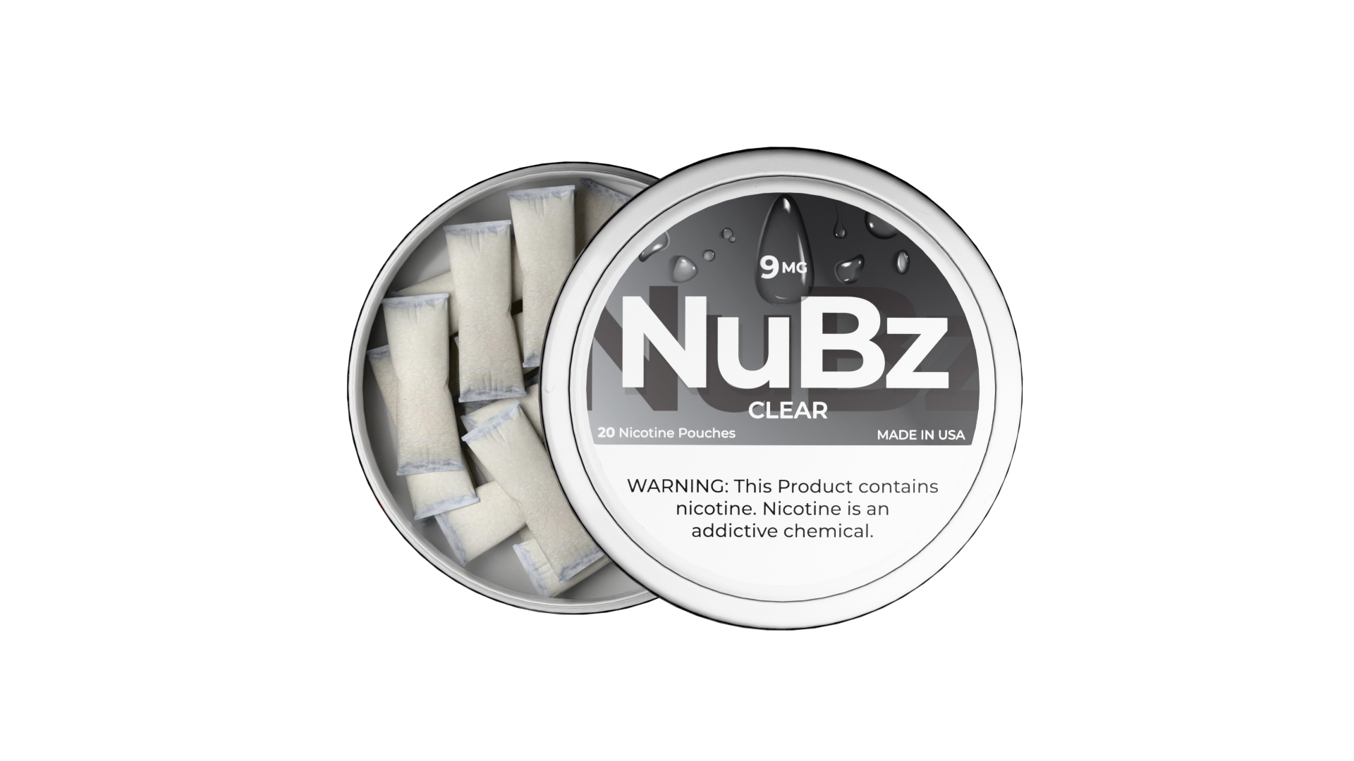NuBz Clear can